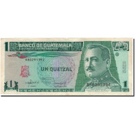 Billet, Guatemala, 1 Quetzal, 1992, 1992-01-22, KM:80, TTB - Guatemala