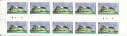 Hong Kong 1997 MNH Sc #790 $3.10 Convention & Exhibition Centre Gutter Block Of 10 - Blocks & Kleinbögen