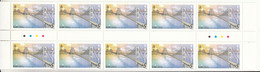 Hong Kong 1997 MNH Sc #791 $5 Lantau Link Bridge Gutter Block Of 10 - Hojas Bloque