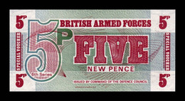 Gran Bretaña Great Britain 5 New Pence 1972 Pick M47 SC UNC - Fuerzas Armadas Británicas & Recibos Especiales