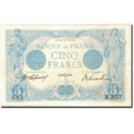 France, 5 Francs, Bleu, 1913, 1913-07-16, SUP, Fayette:2.19, KM:70 - 5 F 1912-1917 ''Bleu''