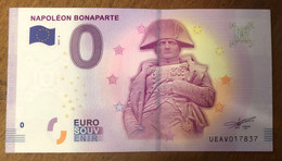 2017 BILLET 0 EURO SOUVENIR DPT 75 PARIS NAPOLÉON BONAPARTE N°2 ZERO 0 EURO SCHEIN BANKNOTE MONEY BANK - Private Proofs / Unofficial