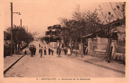 13 / MARSEILLE / MONTOLIVET /  BOULEVARD DE LA MAZARADE / PARTIE DE PETANQUE / RARE + - Saint Barnabé, Saint Julien, Montolivet