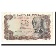 Billet, Espagne, 100 Pesetas, 1970, 1970-11-17, KM:152a, SUP - 100 Peseten
