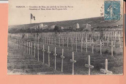 Carte  France  - Verdun - Cimetière De Bras, Au Pied De La Côte Du Poivre : Achat Immédiat - ( Cd043 ) - Cimetières Militaires