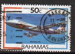 Bahamas 1987 Single 50c  Stamp From The Aircraft Set In Fine Used - Bahamas (1973-...)