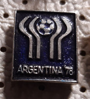 Football  World Cup 1978 Argentina  Soccer Socker Calcio Socker Pin - Calcio