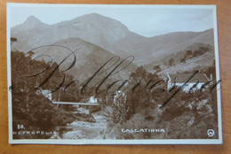 Cascatina Petropolis Brasil. N° 20 RPPC Morro Berg  2300 Mtr.(send From Brazil Belgien Congregation Brother) Pont Brug - Missions