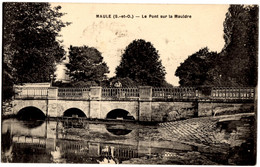 Maule (S.-et-O.) - Le Pont Sur La Mauldre - Maule