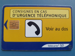 F1274A 50U SO3 04/03 - Urgence Téléphonique - Puce Décalée - 2003