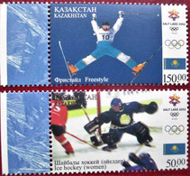 Kazakhstan   2002   Winter Olympic Games In Salt Lace Sity  2 V.  MNH - Hiver 2002: Salt Lake City