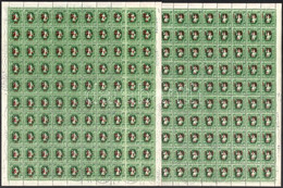 O 1953 Kisegítő (V.) 1,70Ft/1,40Ft és 3Ft/1,40Ft Hajtott Teljes ívekben (20.000) - Otros & Sin Clasificación