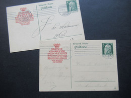 AD Bayern 1912 Postkarte / Ganzsache Mit Zudruck Bayrische Gewerbeschau 1912 In Muenchen Unter Protektorate Luitpold - Postal  Stationery