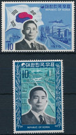 ** 1970 Park Chung-hee Koreai Elnök Sor Mi 730-731 - Otros & Sin Clasificación