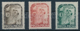 ** 1953 Kerékpár Verseny Sor, Bicycle Race Set Mi 799-801 - Otros & Sin Clasificación