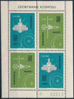 ** 1963 Űrkutatás Blokk, Space Exploration Block Mi 31 I - Otros & Sin Clasificación