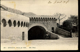 Monaco Porte De Ville ND Phot 1918 - Autres