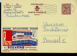 Publibel Obl. N° 1985  ( Keukens  Moderne : REMO - Stevens ) Ieper - Poperinge - Roeselare- Oostende) Obl. Roeselare - Publibels