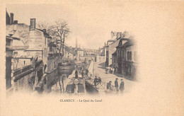 58-CLAMECY-LE QUAI DU CANAL - Clamecy