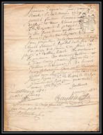 40306/ Généralité De Riom Auvergne Devaux N°339 Indice 4 1740 Lettre Parchemin Timbre Fiscal - Steuermarken