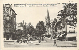 REF4933/ CP-PK Molenbeek-St-Jean Boulevard Du Jubilé Vu Du Boulevard Léopold II Animée MINT - St-Jans-Molenbeek - Molenbeek-St-Jean