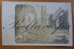 Kirche Feldpost Foto-RPPC UK England Britisch Place, See German Written Text  Scan 2 - Weltkrieg 1914-18