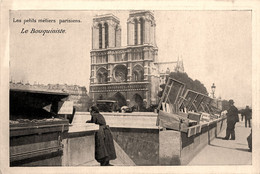 Paris * Les Petits Métiers Parisiens * Bouquiniste * Marchand * Type Personnage - Ambachten In Parijs