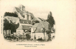 La Roche Posay * Vue Sur Le Moulin Et L'église , Prise Sur La Creuse * Minoterie - La Roche Posay