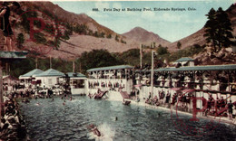 Fete Day At Bathing Pool Eldorado Springs COLO CO COLORADO  EEUU USA - Colorado Springs