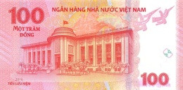 VIETNAM P. 125 100 D 2016 UNC - Vietnam