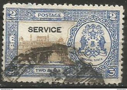 Bhopal - 1936 Moti Mahal 2a  Used  SG O35 - Bhopal