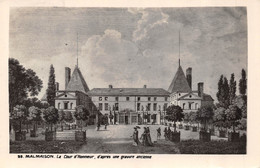 CPA 92 RUEIL MALMAISON LA COUR D HONNEUR D APRES UNE GRAVURE ANCIENNE - Chateau De La Malmaison