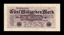 Alemania Germany 5000000000 Mark 1923 Pick 123b (1) EBC+ XF+ - 5 Miljoen Mark