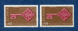 ⭐ France - Variété - YT N° 1557 - Couleurs - Pétouille - Neuf Sans Charnière - 1968 ⭐ - Neufs