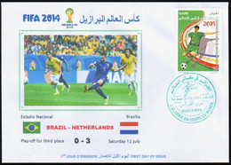 ALGERIA - 2014 - BRAZIL FIFA World Cup Football - Brazil Vs Netherlands Fußball-WM Nederland Voetbal Futbol Calcio - 2014 – Brasile