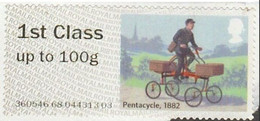 GROSBRITANNIEN GRANDE BRETAGNE GB 2018 POST&GO MAIL BY BIKE:PENTACYCLE 1882 FC Up To 100g USED SG FS213 MI AT145 YT D144 - Post & Go (distributeurs)