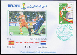 ALGERIA - 2014 - BRAZIL FIFA World Cup Football - Spain Vs Netherlands Fußball-WM Nederland Voetbal Futbol Calcio - 2014 – Brazil