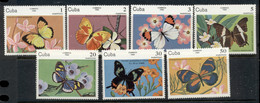 Caribbean Is 1984 Insects, Butterflies MUH - Unused Stamps