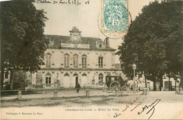 Château Du Loir * Hôtel De Ville * La Mairie * Attelage - Chateau Du Loir