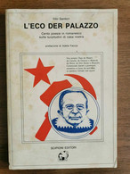 L'eco Der Palazzo - I. Santori - Scipioni Editori - 1986 - AR - Poesía