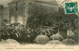 La Flèche * Centenaire Du Prytanée Militaire * Discours Du Général Lavergne Au Petit Versailles * Fête Commémoration - La Fleche