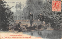 CPA 66 SERIA DE CERDANA 1906 CACERIA EN LOS ALRREDEDORES DE PUIGCERDA CHASSE CHASSEUR FUSIL - Andere & Zonder Classificatie