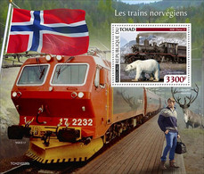 Tchad 2021, Trains In Norway, Polar Bear, BF - Fauna ártica