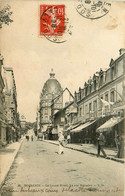 Houlgate * La Rue Baumier Et Vue Sur Le Grand Hôtel * Commerces Magasins - Houlgate