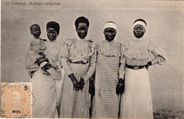 ANGOLA - LUBANGO - Mulheres Indigenas - Angola