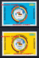 BURKINA FASO MNH 2011 50TH ANNIVERSARY OF COOPERATION BETWEEN GERMANY AND BURKINA FASO - Burkina Faso (1984-...)
