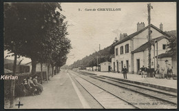 Gare De Chevillon - N° 7 - Edition Réservée Aug. Jacquot - Voir 2 Scans Et Lire Descriptif - Chevillon