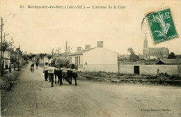 Bourgneuf En Retz * Avenue De La Gare * Attelage - Bourgneuf-en-Retz