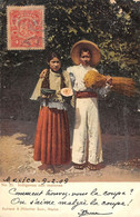 CPA MEXIQUE INDIGENAS CON MELONES - Mexico