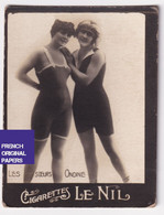 Cigarettes Le Nil - 1925/30s - Soeurs Ondine - Photo Femme Sexy Pinup Lady Pin-up Woman Bikini Maillot De Bain A55-58 - Other Brands